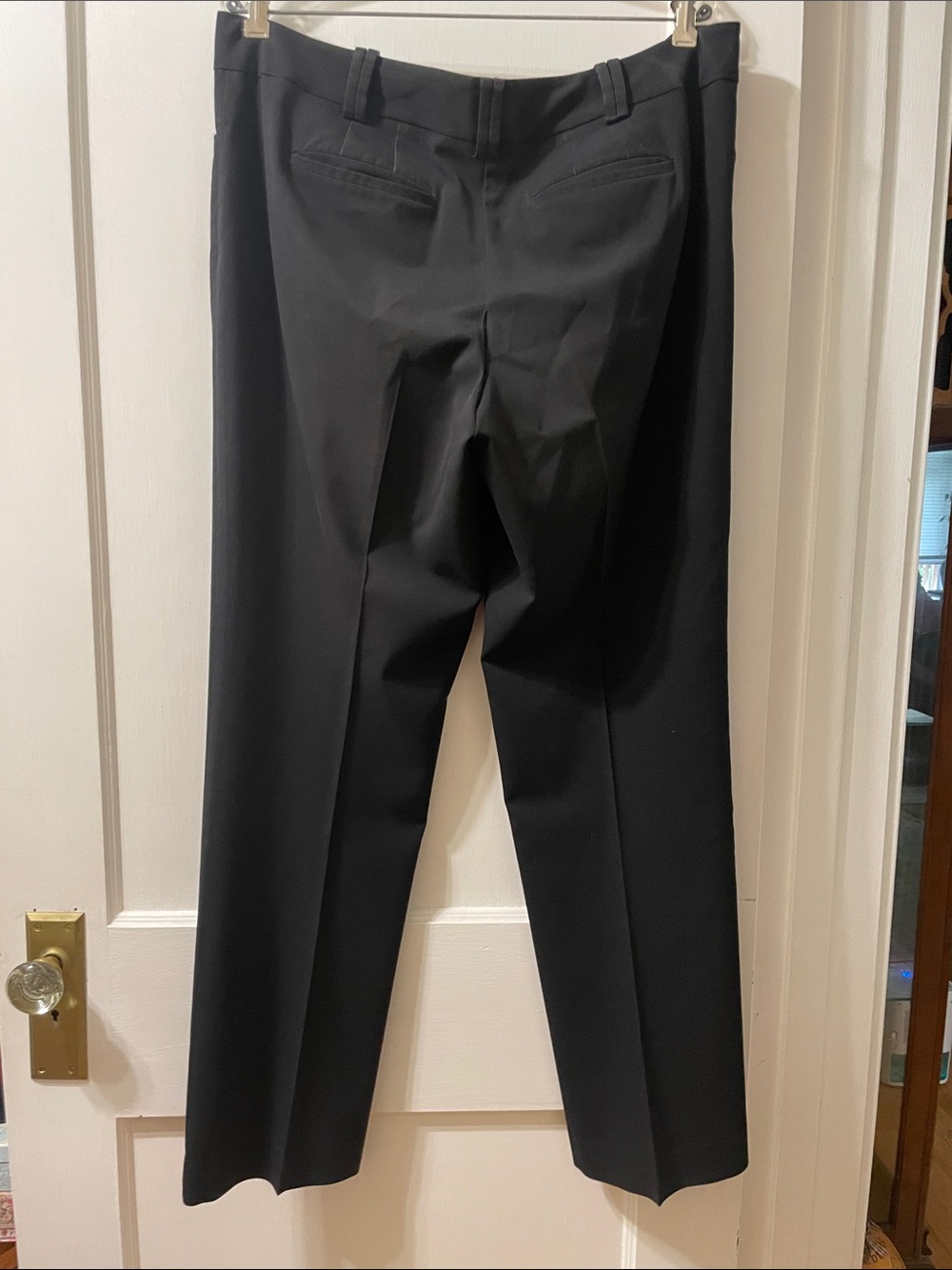 Ann Taylor Black Curvy Straight-Leg Dress Pants - Picture 5 of 5